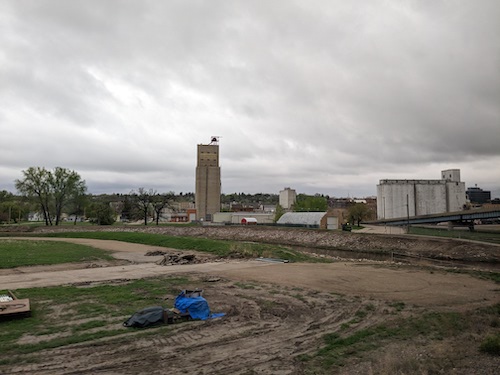 Grain silos